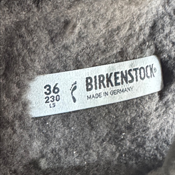Birkenstock Arizona Split Teddy Rivet Logo. Size 36 (US 5.0), narrow fit. EC. - Picture 10 of 12